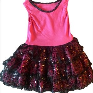 Pink & black Princess dress up dress